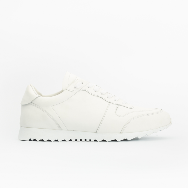 Sneakers RUNNER en cuir blanc