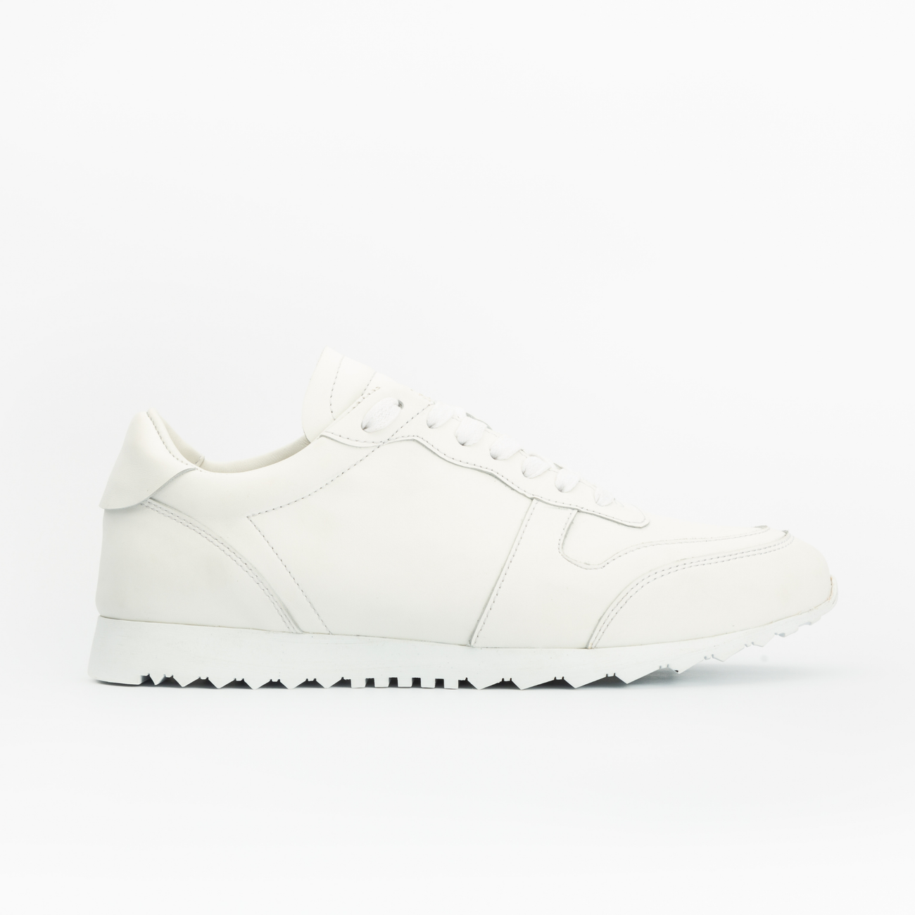 Sneakers RUNNER en cuir blanc