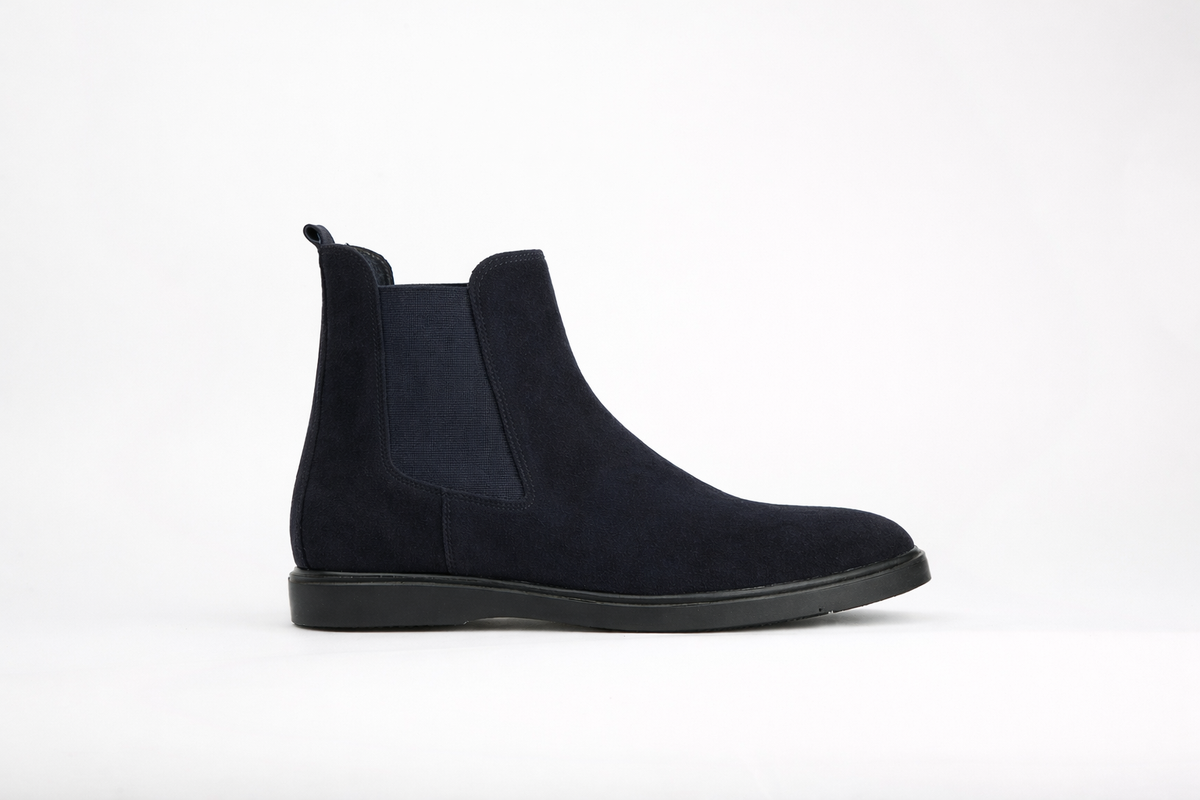 Bottine Chelsea daim noir