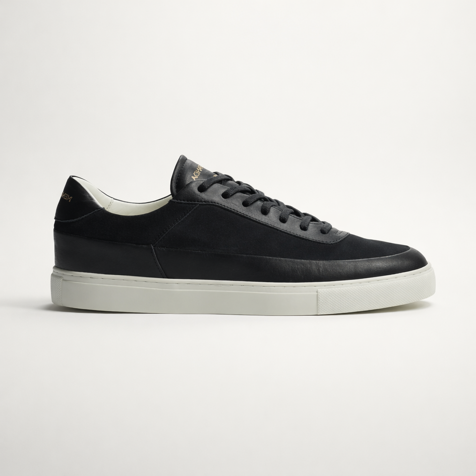 Sneakers SATURNE en daim Bleu Men & Panda