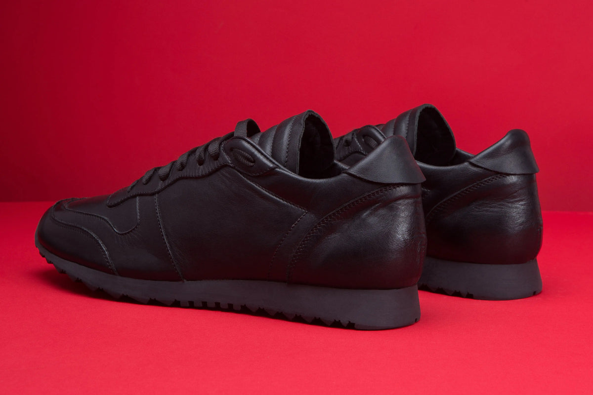 Sneakers RUNNER en cuir men and panda