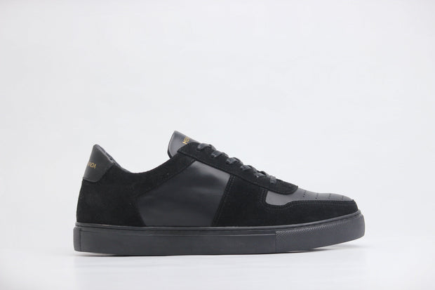 Sneakers BASE en cuir noir - daim noir Men & Panda