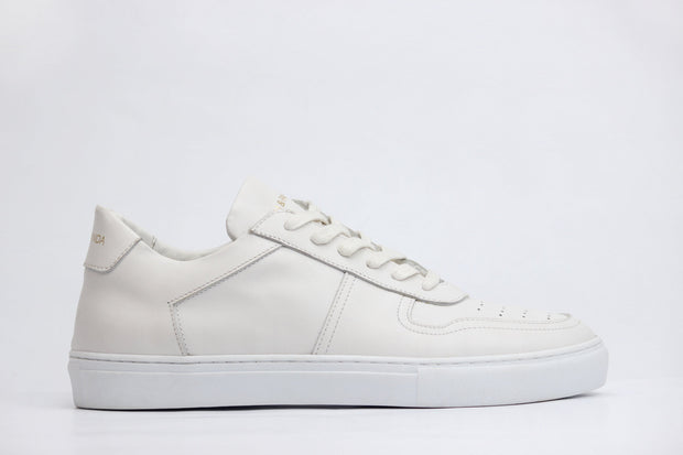 Sneakers BASE cuir blanc Men & Panda